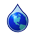 Droplet holding globe